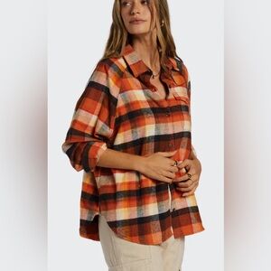 Billabong Long Sleeve Flannel Shirt